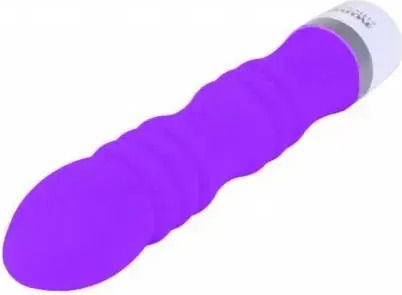 Evolved Vibrator 1098 10-239/242 3 Geschwindigkeiten Rippiges Silikon 15 Cm Lila