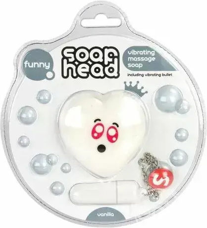 Shots Anal Plug with Vibration White 6cm