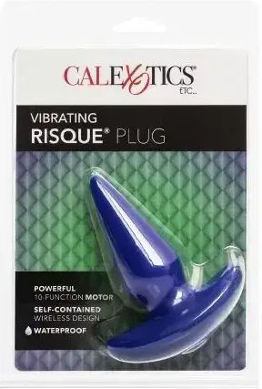 Calexotics Πρωκτική Σφήνα με Δόνηση Μπλε