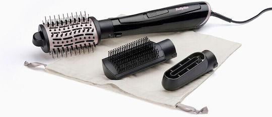 Babyliss Style Smooth 1000 Ceramic Electric Brush with Air for Straightening and Curls 1000W