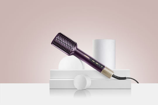 Babyliss Air Power Smooth Keramik Elektrische Haarbürste mit Luft für Haarglättung und Locken 900W