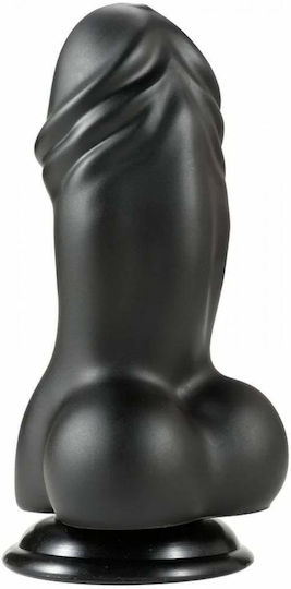 Hidden Desire Ρεαλιστικό Dildo με Όρχεις και Βεντούζα Μαύρο