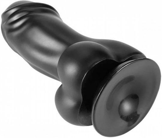 Hidden Desire Ρεαλιστικό Dildo με Όρχεις και Βεντούζα Μαύρο