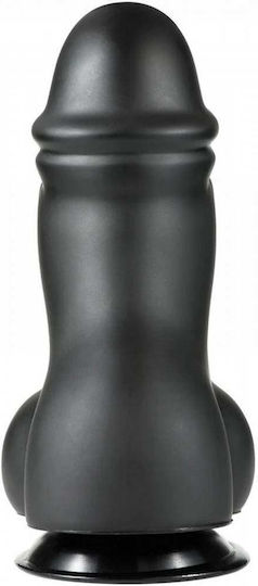 Hidden Desire Realistisches Dildo mit Hoden und Saugnapf Schwarz