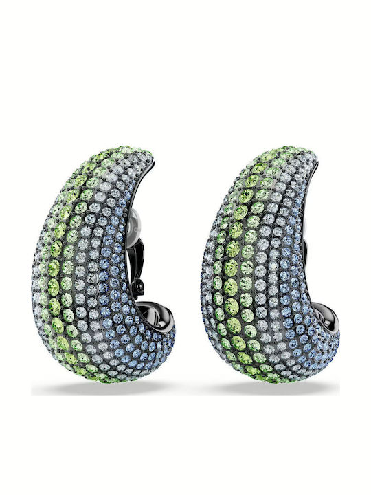 Swarovski Ohrringe aus Stahl mit Steinen