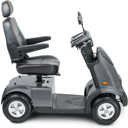 Afikim Afiscooter Breeze C3 Plus Folding Wheelchair Scooter Silver