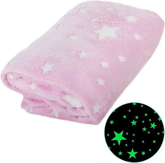 Verk Group Fleece-Decke mit Ärmeln 190x170cm Rosa