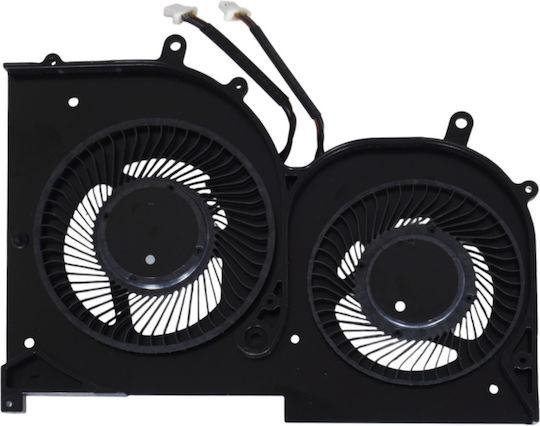 Ανεμιστηράκι Laptop Gpu Cooling Fan Msi Creator Z17 Ms-17n1 Hx Studio A12ukst A12umst A12uet A12ugst A12uhst A12uht Bs5206hs-u5a 17n1-g-ccw-4p 4pin Κωδ.81632