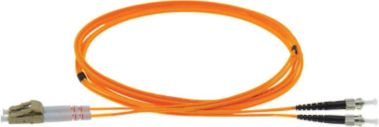 Fiber Optic Cable LC-ST 3m Orange 1pcs