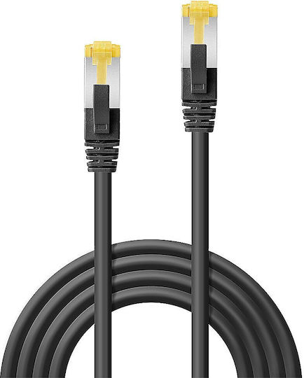 Lindy U/UTP Cat.6a Ethernet Network Cable 1m Black 10 Pieces