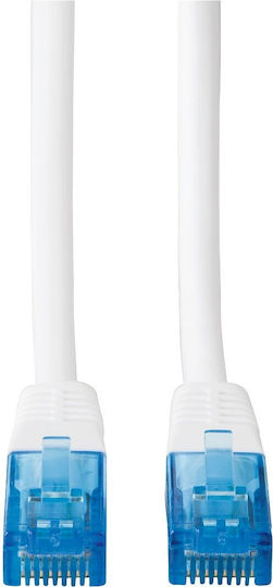 HAMA U/UTP Kat.6 Ethernet Netzwerkkabel 10m Weiß 10 Stück