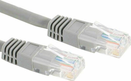 Aixcase U/UTP Cat.5e Network Cable Ethernet 10m Gray 5 Pieces
