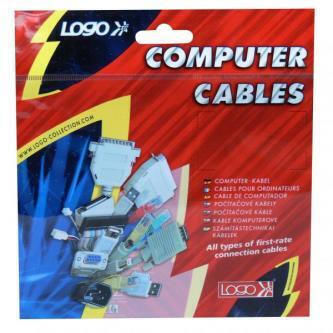 Pc Съединител Db15 F Db15 F Черен Logo 68054
