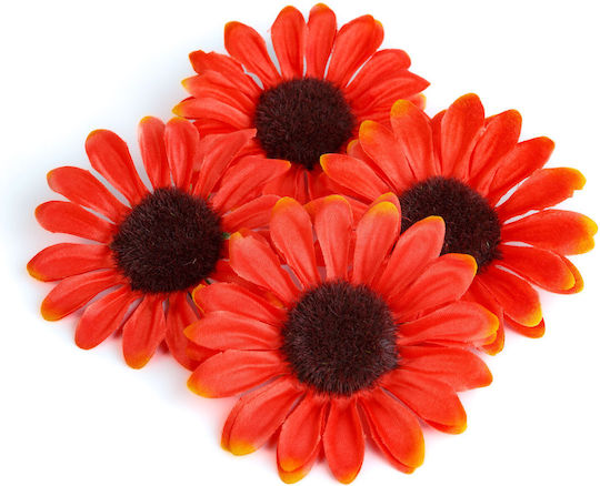 Herbstdekoration – Sonnenblume – 3 Farben – Set 4 Stücke