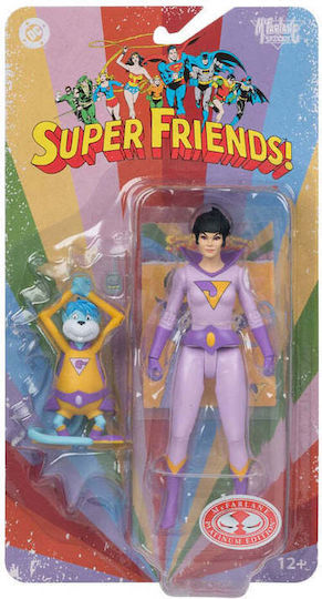 Dc Retro Super Friends Actionfigur Jayna & Gleek Rote Platin Edition 15 Cm