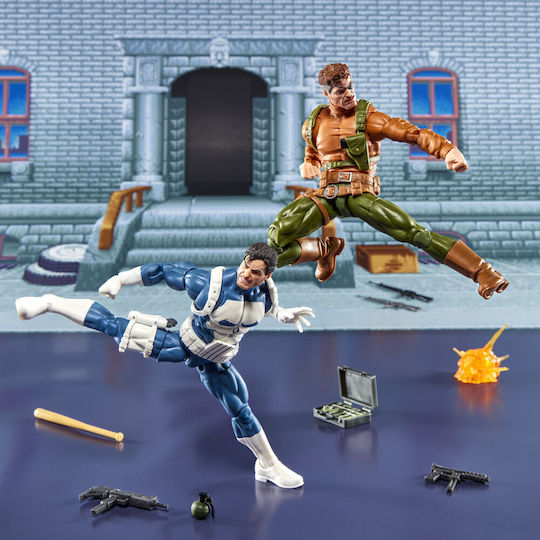 Marvel Legends Seria Gamerverse Punisher Pachet Punisher & Nick Fury 2 Figurine