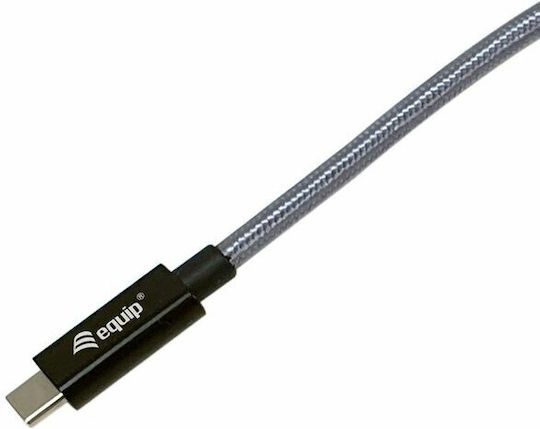 Equip USB 4 Video Cable USB-C male - USB-C Ασημί 1m 128421