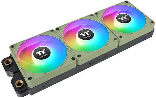 Thermaltake CT140 EX Reverse Blade Case Fan (1800rpm / 94.95cfm) with ARGB Lighting and 3-Pin / 4-Pin PWM Connection White
