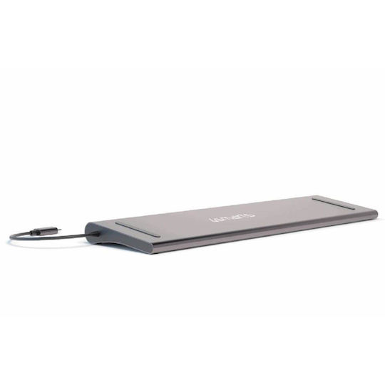 4Smarts USB-C Docking Station με HDMI 4K PD Ethernet Γκρι (456358)