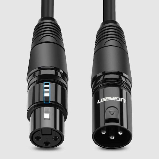 Ugreen Av130 Cable XLR Male - XLR Female Black 5m 20712B