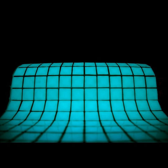 Mozaic Fosforescent Aqua Strălucitor 30x30 Cm Decorațiune Glow