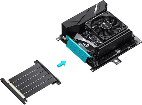 Jonsbo NV10 Mini Tower Κουτί Υπολογιστή Μαύρο