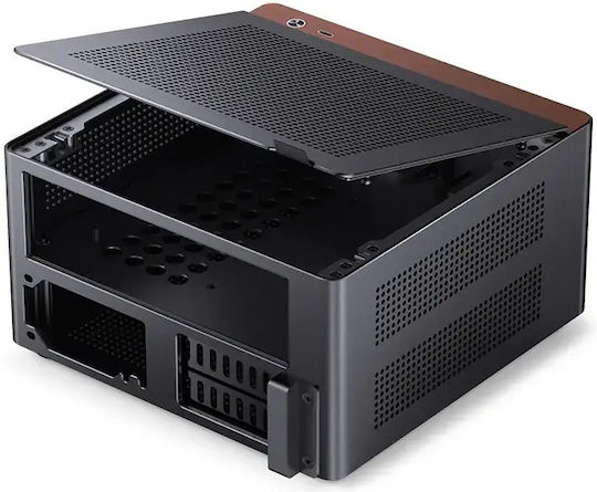 Jonsbo NV10 Mini Tower Κουτί Υπολογιστή Μαύρο