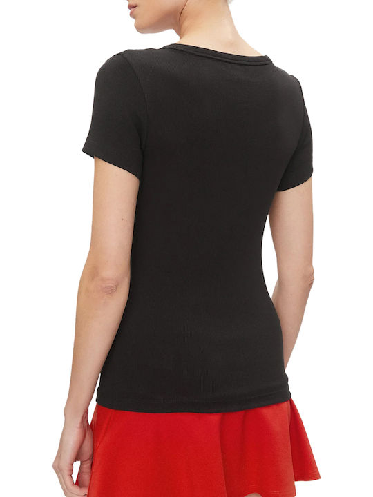 Tommy Hilfiger Essential Тениска Черна Tommy Hilfiger Essential Тениска Черна