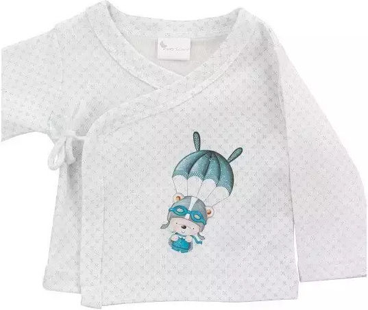 Interbaby Подаръчен комплект за бебета Paracaidas за момиче за 0-6 месеци 4бр