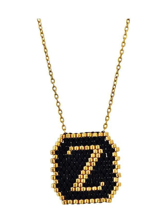 Awear Necklace Monogram from Steel