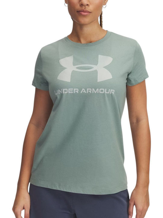 Γυναικείο Αθλητικό T-shirt Hydro Green/white