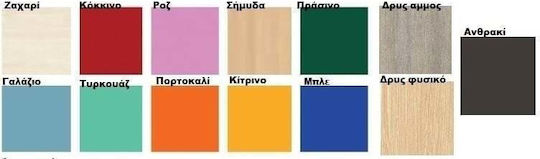 Σετ Παιδικού Δωματίου Surf Κόκκινο 4τμχ