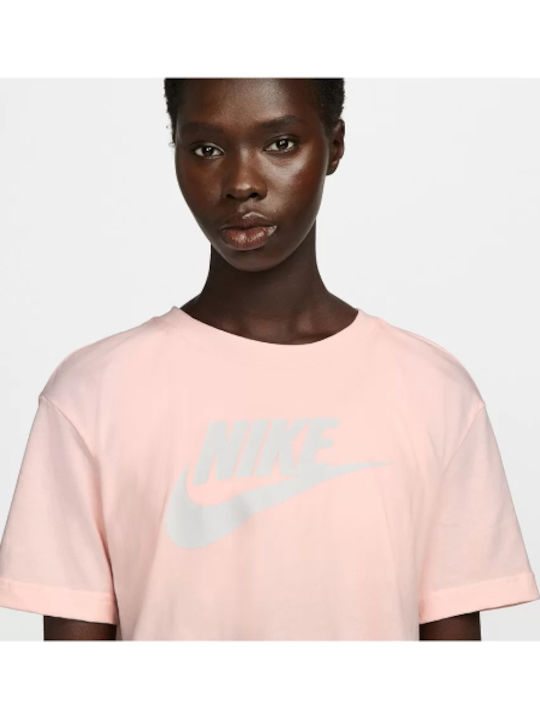 Sportswear Γυναικείο Αθλητικό Crop Top Κοντομάνικο Atmosphere