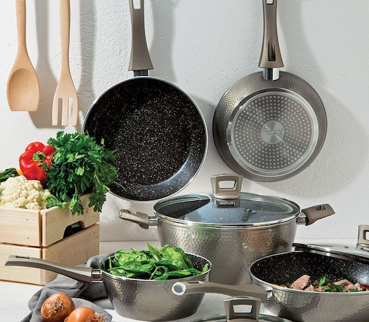 Izzy Onyx Pan aus Aluminium mit Steinbeschichtung 30cm