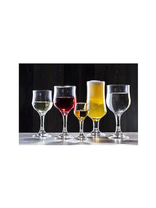 Uniglass Ariadne Glass Beer, μπίρας made of Glass Goblet 365ml