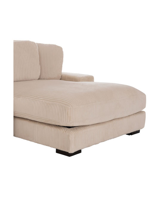 Cranfield Colțar Canapea cu Colțul din dreapta Bej 313x169x80cm.