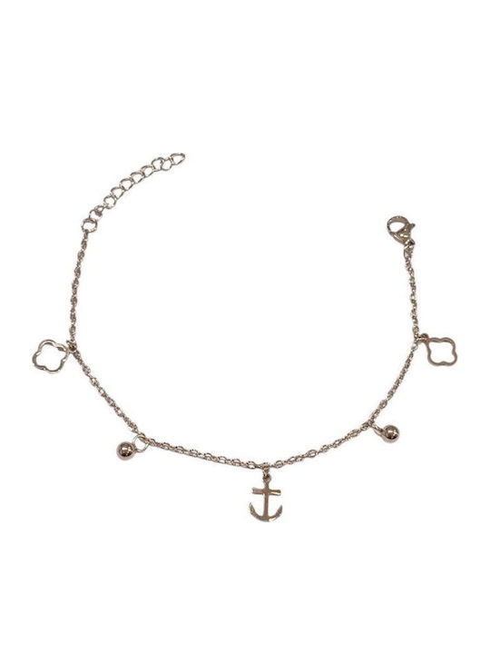 Awear Women's Bracelet with Anchor Design in Steel