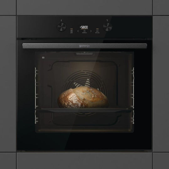 Gorenje G400 Φούρνος άνω Πάγκου 77lt Π59.5εκ. Μαύρος
