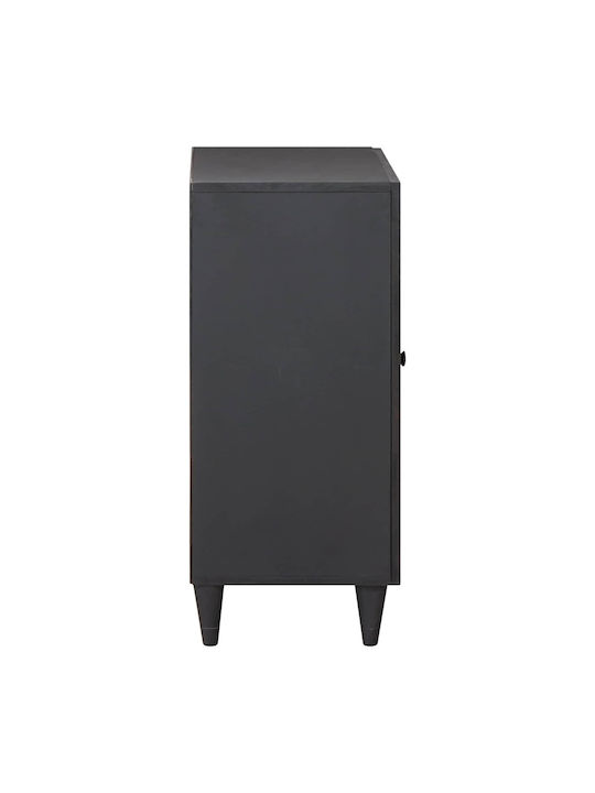 Wooden Chest of Drawers with 2 Drawers Colorful 60x33.4x75.1cm