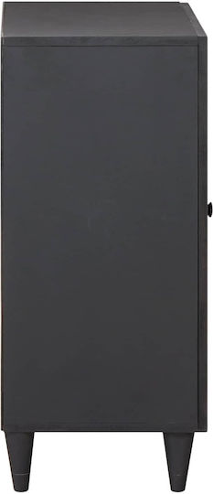 Wooden Chest of Drawers with 2 Drawers Colorful 60x33.4x75.1cm