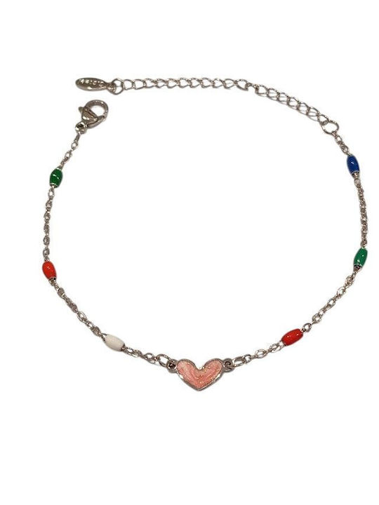 Awear Women's Bracelet with design Heart made of Steel Gold Plated