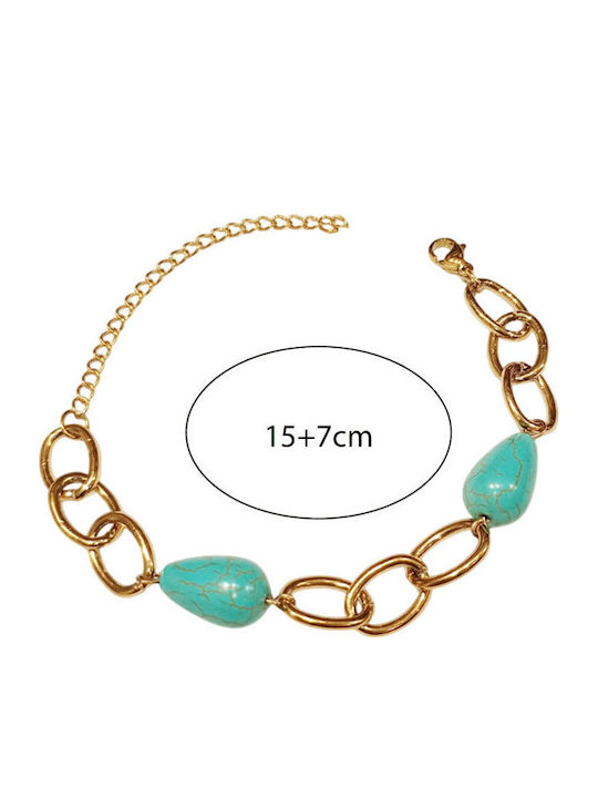 Awear Women's Bracelet made of Steel Gold Plated