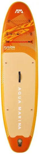 Aqua Marina Fusion Inflatable SUP Board with Length 3.3m Orange