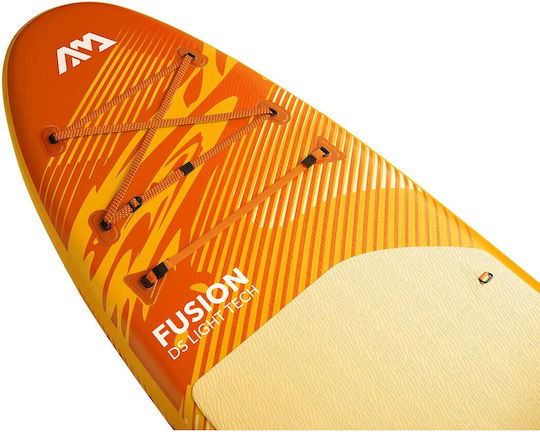 Aqua Marina Fusion Inflatable SUP Board with Length 3.3m Orange