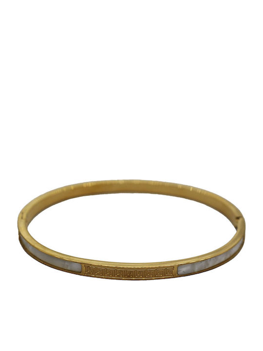 Awear Women's Bracelet with Meander Design in Stainless Steel