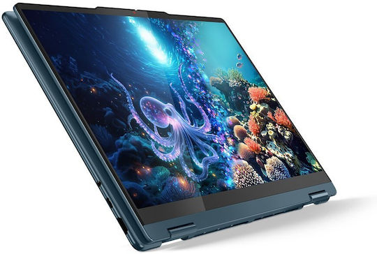 Lenovo Yoga 7 2-in-1 14AKP10 14" OLED FHD+ Touchscreen (Ryzen AI 300 Series-5 340/16GB/512GB SSD/W11 Home) Tidal Teal (US Keyboard)