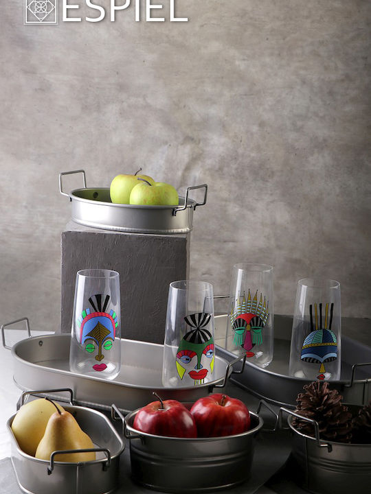 Espiel Salatschüssel Aluminium Gray 22.5x13x5cm 1Stück