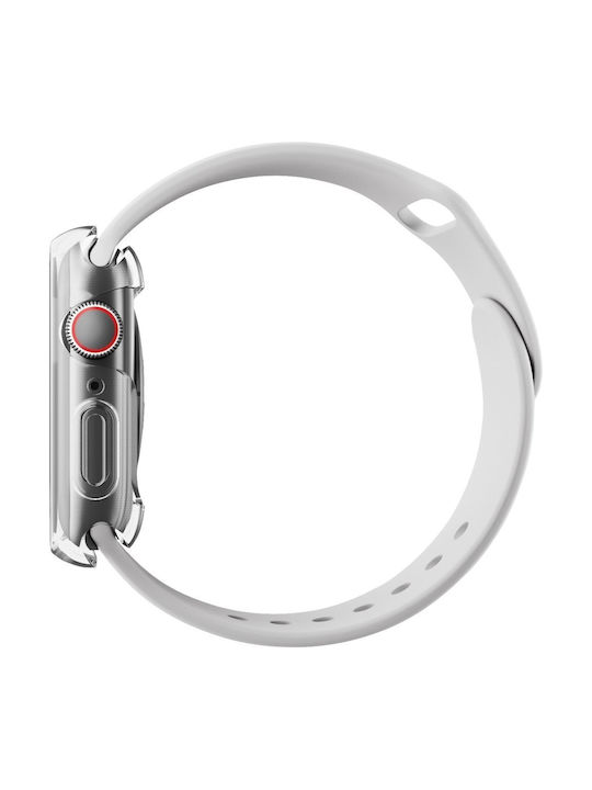 Uniq Garde Θήκη Σιλικόνης σε Διάφανο χρώμα για Apple Watch Series 4/5/6/SE/SE2/SE3 40mm