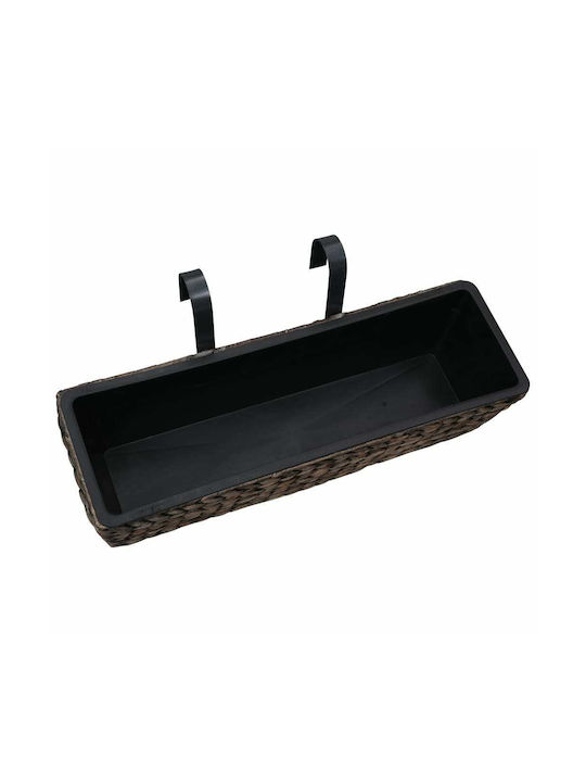vidaXL Set 2 Jardiniere Metalice Maro