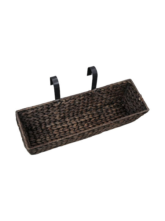 vidaXL Set 2 Jardiniere Metalice Maro